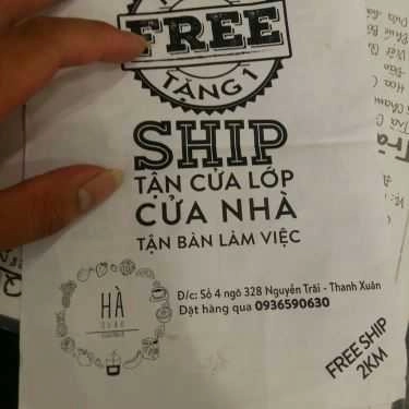 Thực đơn- Ăn vặt Hà Quán - Trà Đào