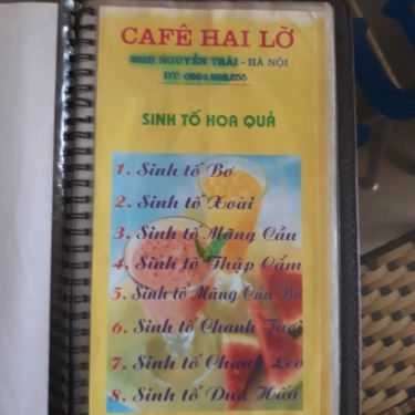 Tổng hợp- Hai Lỡ Cafe - Nguyễn Trãi