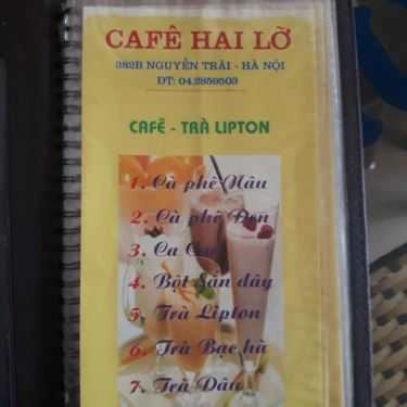 Tổng hợp- Hai Lỡ Cafe - Nguyễn Trãi
