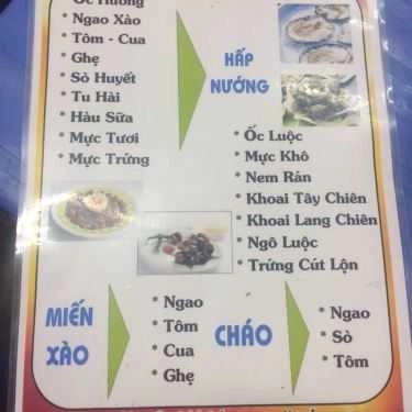 Thực đơn- Ăn vặt Hải Sản Thanh Thanh - Lương Định Của