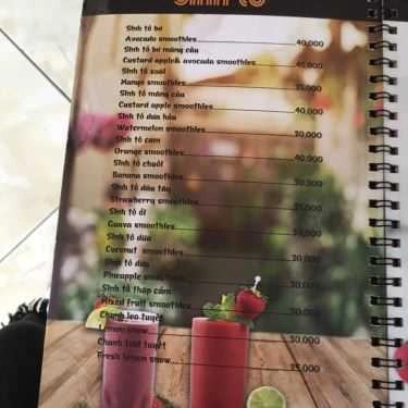 Thực đơn- Haj Ku Coffee