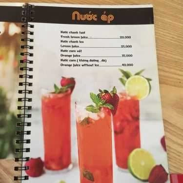 Thực đơn- Haj Ku Coffee
