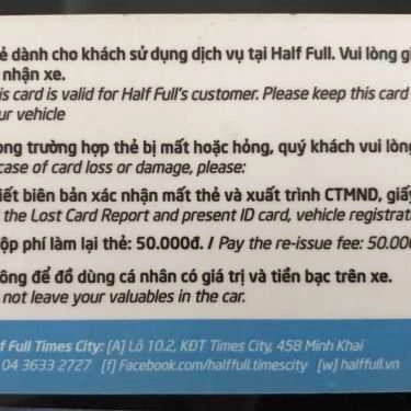 Tổng hợp- Half Full - Bistro & Cafe - Times City