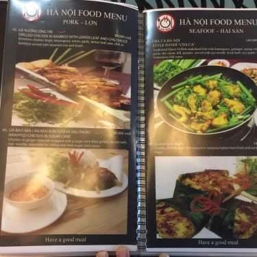Thực đơn- Hanoi M' Cafe & Restaurant - Mã Mây