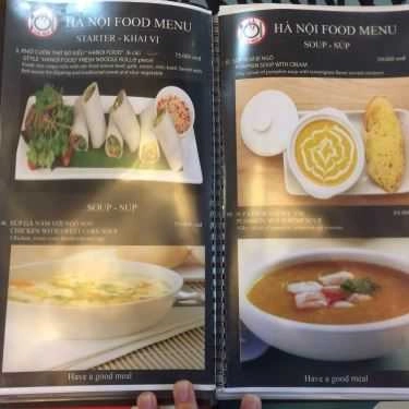 Thực đơn- Hanoi M' Cafe & Restaurant - Mã Mây