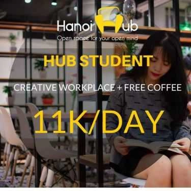 Tổng hợp- Cafe HanoiHub Coworking Space - Láng Hạ