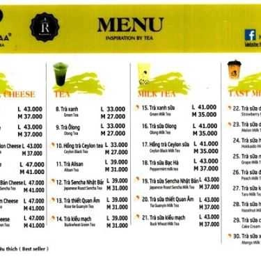 Thực đơn- Cafe Heekcaa Long Biên