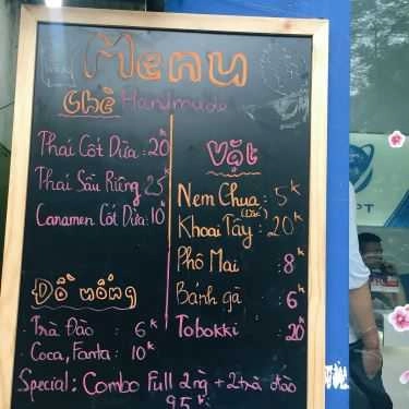 Thực đơn- Hẻm Vặt 171 - Ăn Vặt Các Loại