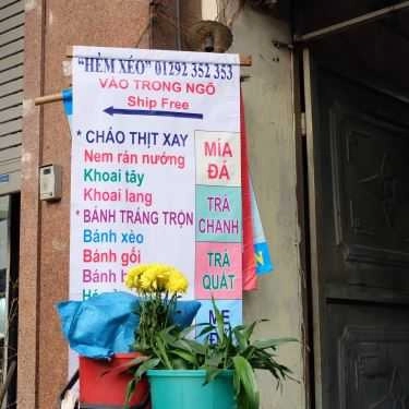 Thực đơn- Hẻm Xéo - Ăn Vặt Các Món