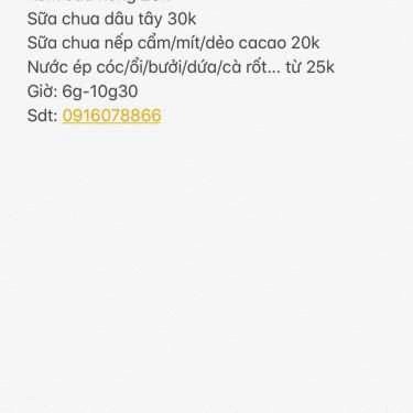 Tổng hợp- Cafe Hiến - Ăn Vặt Các Loại
