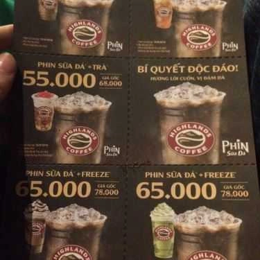 Tổng hợp- Highlands Coffee - Pullman