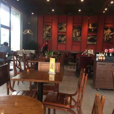 Không gian- Highlands Coffee - Green Star