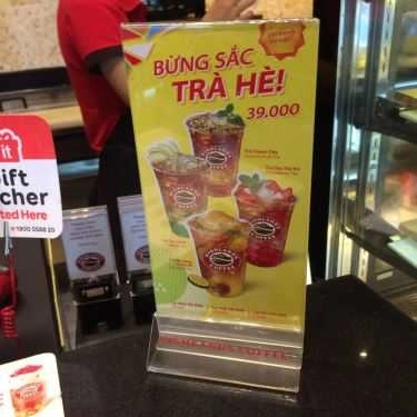 Thực đơn- Highlands Coffee - Linh Đàm CT4
