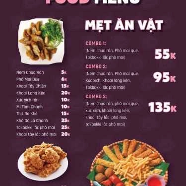 Thực đơn- Cafe Hikit Tea - Trà Sữa Đài Loan - Định Công Hạ