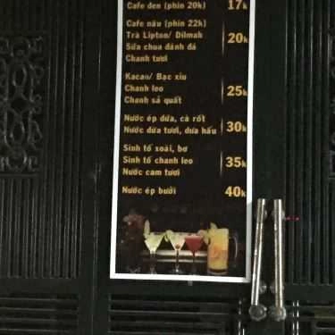 Thực đơn- Hip Cafe - Coffee & Cơm Văn Phòng