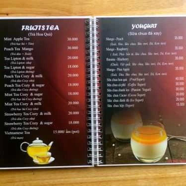 Thực đơn- Hoa Chanh Coffee