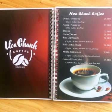 Thực đơn- Hoa Chanh Coffee