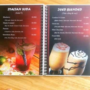 Thực đơn- Hoa Chanh Coffee