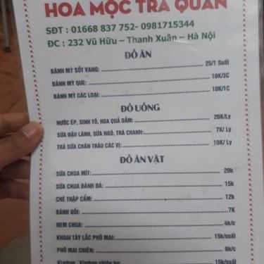 Tổng hợp- Hoa Mộc Trà Cafe