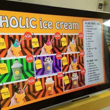 Tổng hợp- Cafe Holic Ice Cream - Gia Ngư