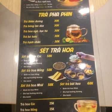Thực đơn- Home Coffee - Nguyễn Hiền