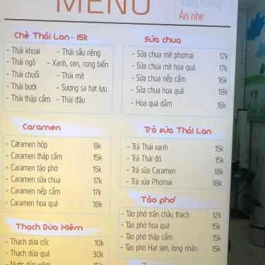 Không gian- Ăn vặt Honeybee - Chè Thái Lan