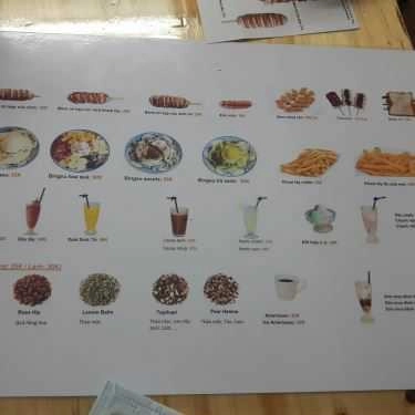 Thực đơn- Hotdog Cafe