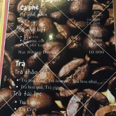 Thực đơn- Hotdog Cafe