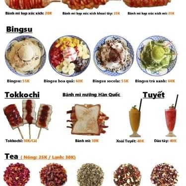 Thực đơn- Hotdog Cafe