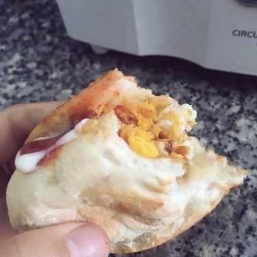 Món ăn- Cafe Huong's Bakery - Bông Lan Trứng Muối & Nước Ép Hoa Quả