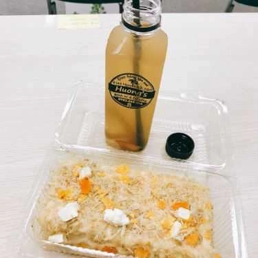 Món ăn- Cafe Huong's Bakery - Bông Lan Trứng Muối & Nước Ép Hoa Quả
