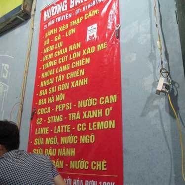 Thực đơn- Ăn vặt Hường - Bánh Xèo & Nem Lụi