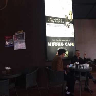 Không gian- Hương Cafe - Hồ Đền Lừ