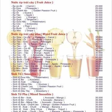 Tổng hợp- Cafe Hương Juice - Hàng Lược
