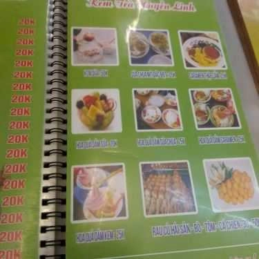 Thực đơn- Cafe Huyền Linh - Kem & Trà Sữa - Xuân Thủy