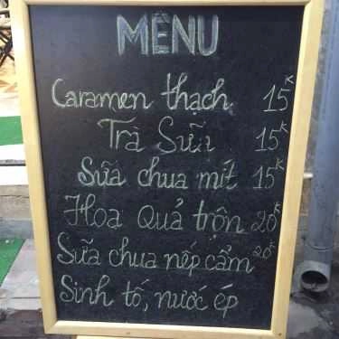 Thực đơn- Cafe I Love Jelly - Caramen Thạch & Hoa Quả Trộn