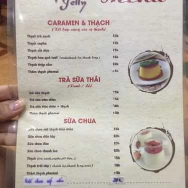 Thực đơn- Cafe I Love Jelly - Caramen Thạch & Hoa Quả Trộn