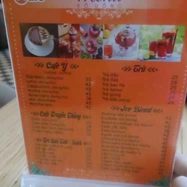 Thực đơn- IC Cafe - Duy Tân