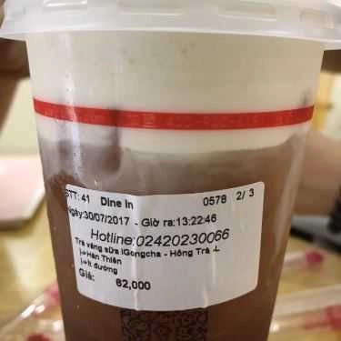 Món ăn- Cafe IGongCha - Lê Thanh Nghị