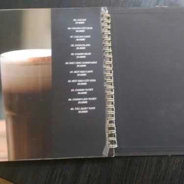 Thực đơn- J Coffee