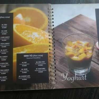 Thực đơn- J Coffee