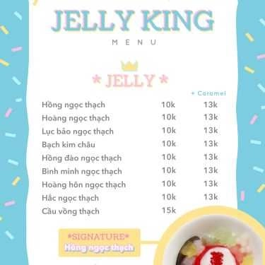 Thực đơn- Ăn vặt Jelly King - Thạch Rau Câu