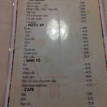 Tổng hợp- JeUne Cafe