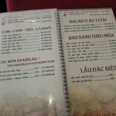 Tổng hợp- Jima Cafe