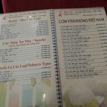 Tổng hợp- Jima Cafe