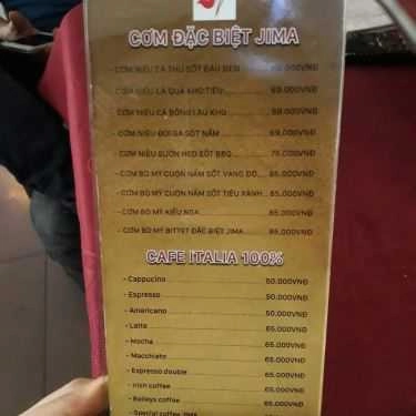 Tổng hợp- Jima Cafe