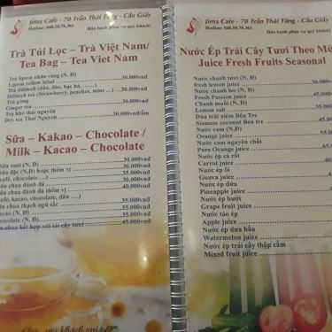 Tổng hợp- Jima Cafe