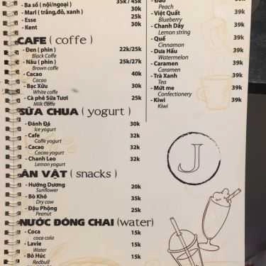 Tổng hợp- Jimmy Coffee