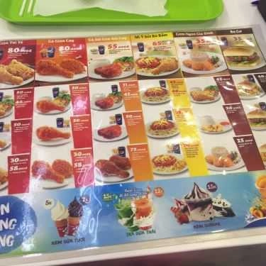 Thực đơn- Nhà Hàng Jollibee - Vincom Center Phạm Ngọc Thạch