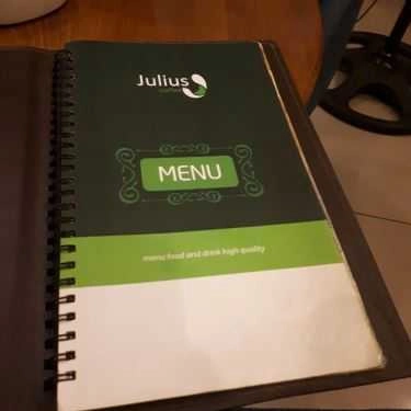 Thực đơn- Julius Coffee